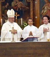 Püspöki áldás a kápolnára