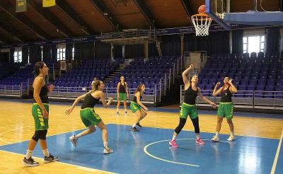 2022. augusztus 24. - Edzésben a Sopron Basket