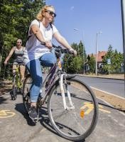 5,5 kilométeres kerékpárút épült a Lőverekben