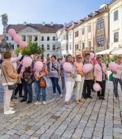 Pink séta a mellrák ellen